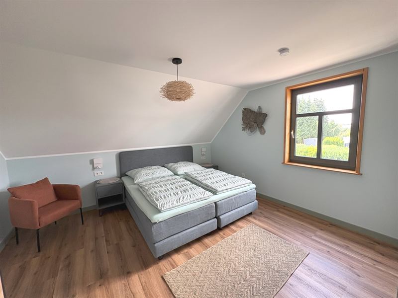 Ruhiges Schlafzimmer 3 im Obergeschoss mit Doppelbett